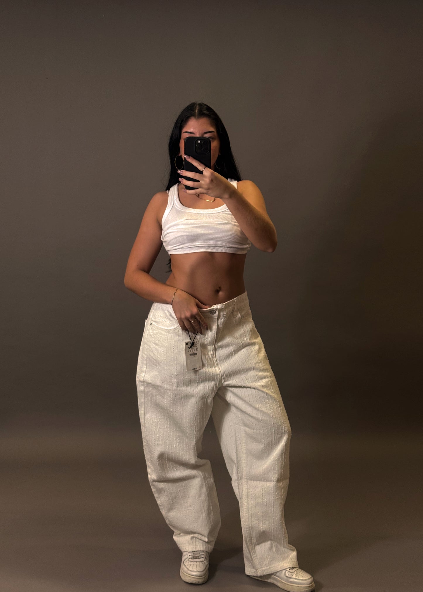 BERSHA LOOSE BAGGY JEANS