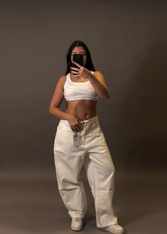 BERSHA LOOSE BAGGY JEANS