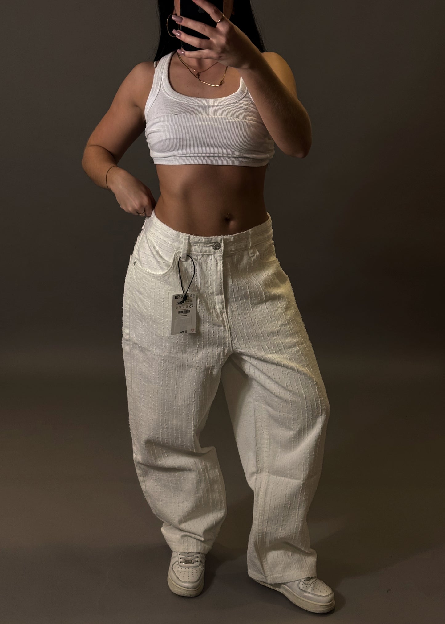 BERSHA LOOSE BAGGY JEANS