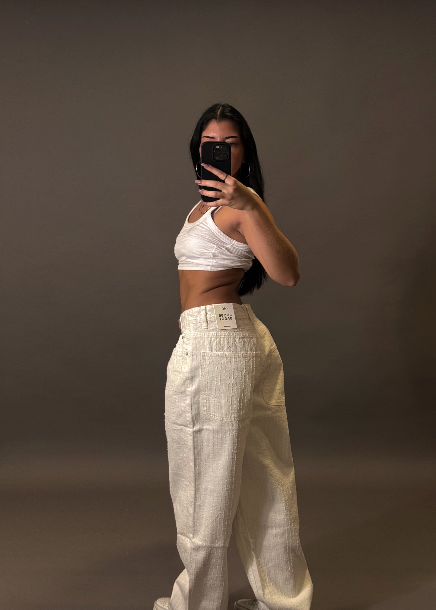 BERSHA LOOSE BAGGY JEANS