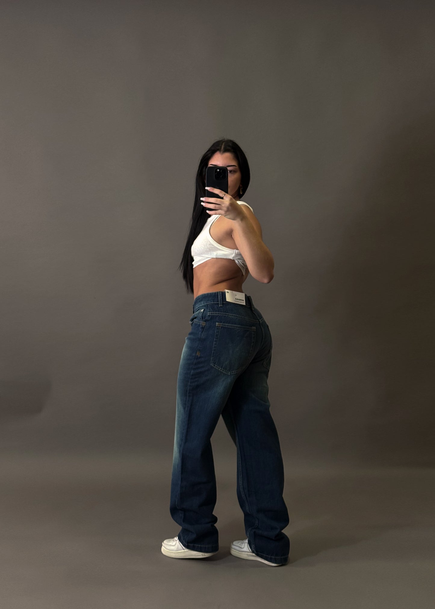 BERSHKA STRAIGHT FIT JEANS