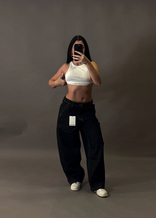 BERSHKA BAGGY BALLON JEANS