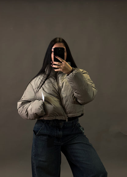 ASOS CROPPED PUFFER JACKET