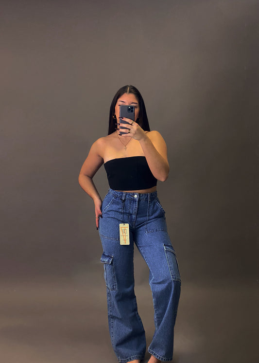 DTT MOLLY CARGO JEANS