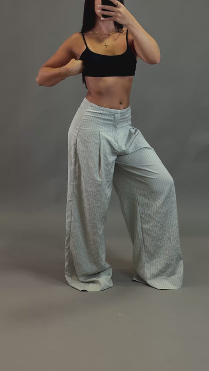 BERSHKA TAILORED TROUSERS